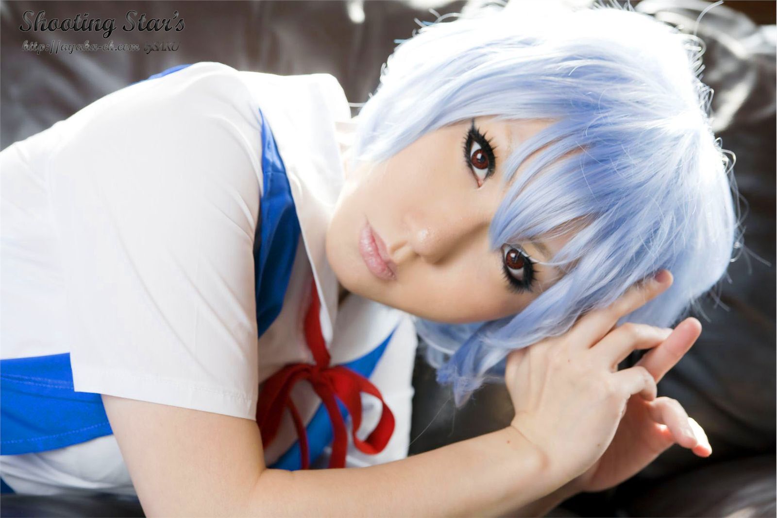 [Cosplay] 2013.03.26 Evangelion - Big Tits Rei Ayanami 1